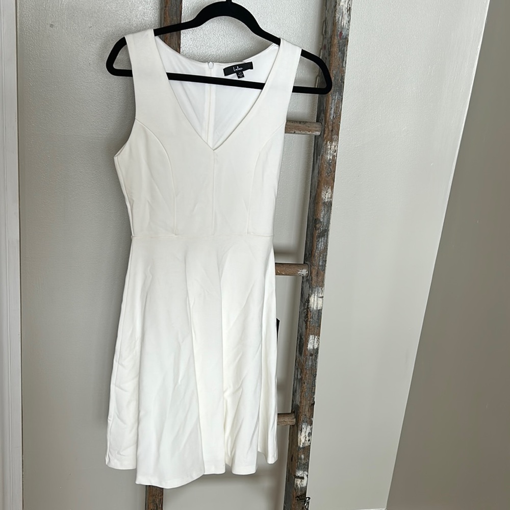 Lulus White Skater Dress